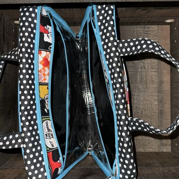 CARTOON Bag- made by Once Upon a Rose-Rare-‎ Unique - Picture 7 of 14